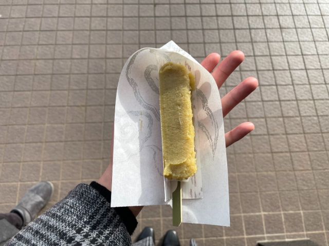 里見茶屋のスイートポテトだんご