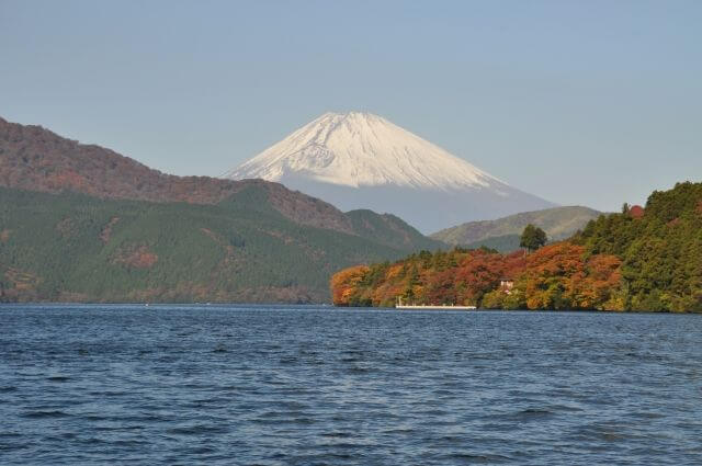 芦ノ湖　紅葉