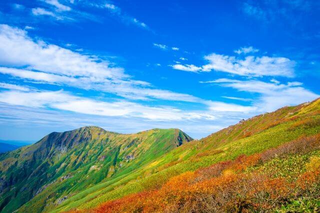 谷川岳　紅葉