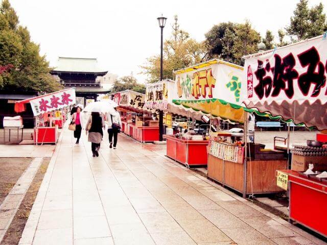 川崎大師　屋台