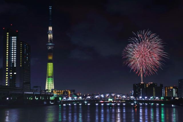 隅田川　花火大会