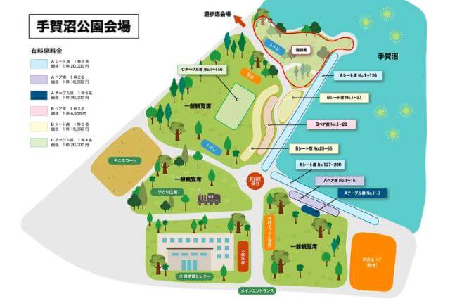 手賀沼花火大会　我孫子会場