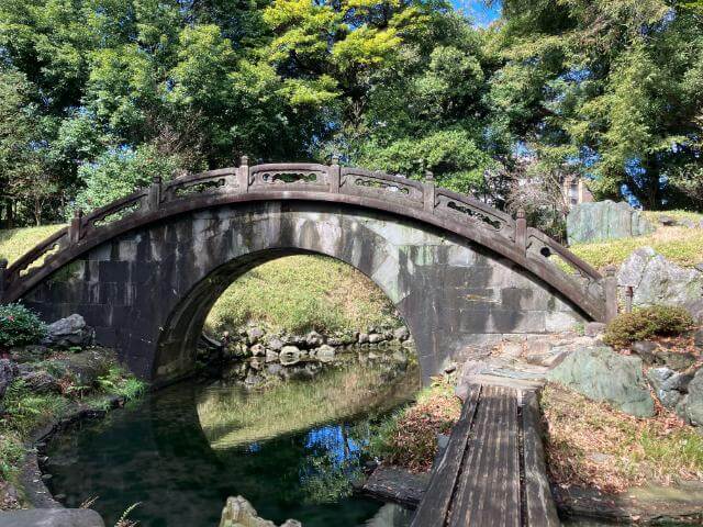 後楽園　円月橋